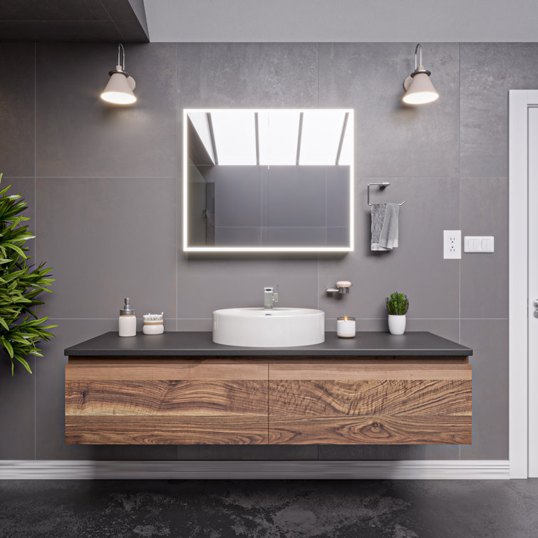 Brushed Nickel 6-Piece Bathroom Accessory Set with Glass Dish
