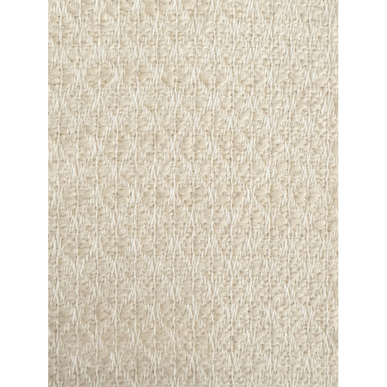 Beige Fabric Indoor/Outdoor Rectangle Placemat