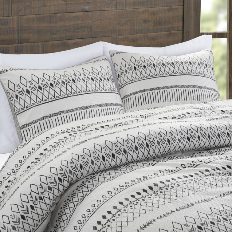 King Blue Microfiber Reversible Comforter Set with Decorative Pillows