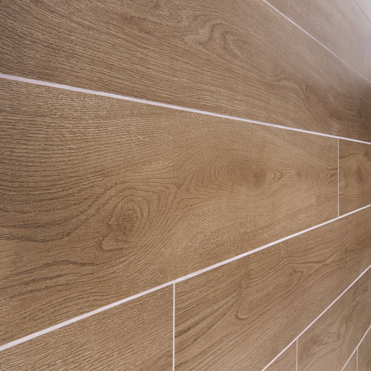 Hemlock Brown Large Format Matte Porcelain Floor and Wall Tile
