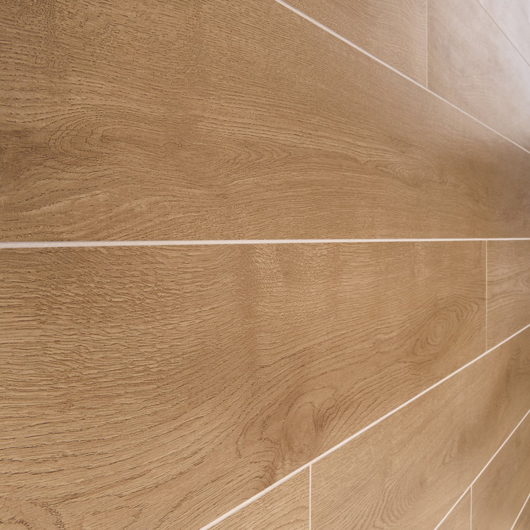 Copper Wood Look Matte Porcelain Large Format Tile