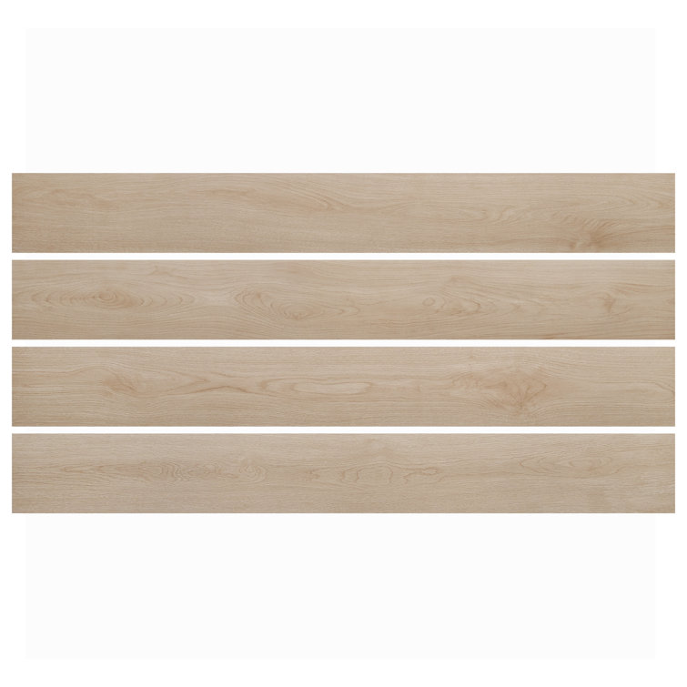 Ash Large Format Matte Porcelain Wood Look Tile