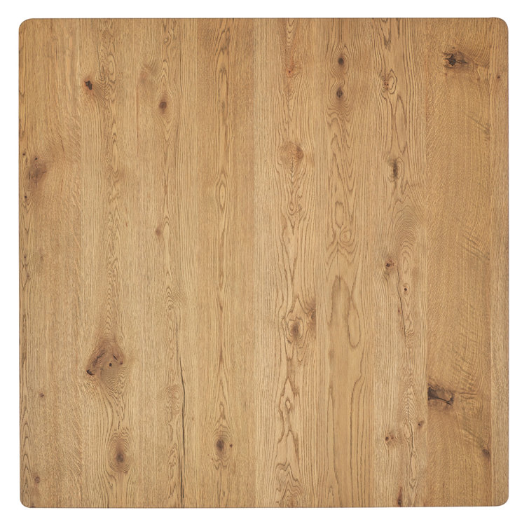 Brent Dark Oak Stepped Square Side Table