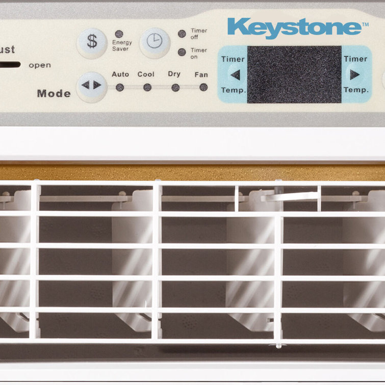 Keystone 8000 BTU White Energy Star Window Air Conditioner with Remote
