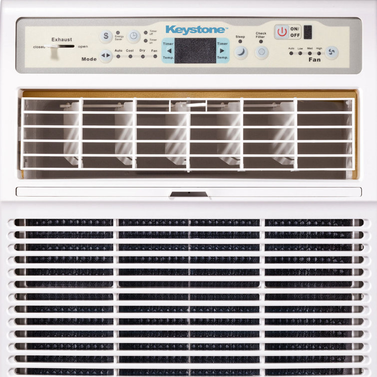 Keystone 8000 BTU White Energy Star Window Air Conditioner with Remote