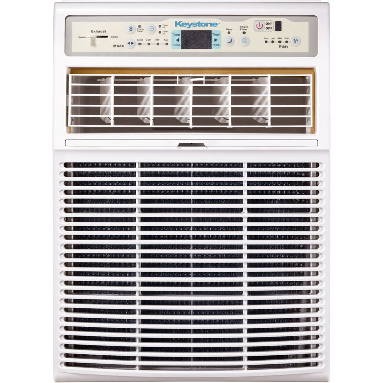 Keystone 8000 BTU White Energy Star Window Air Conditioner with Remote