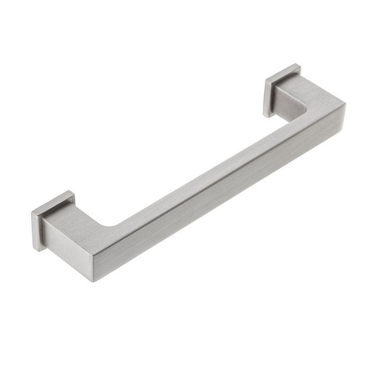 Chelsey 4" Satin Nickel Rectangular Bar Pull Multipack
