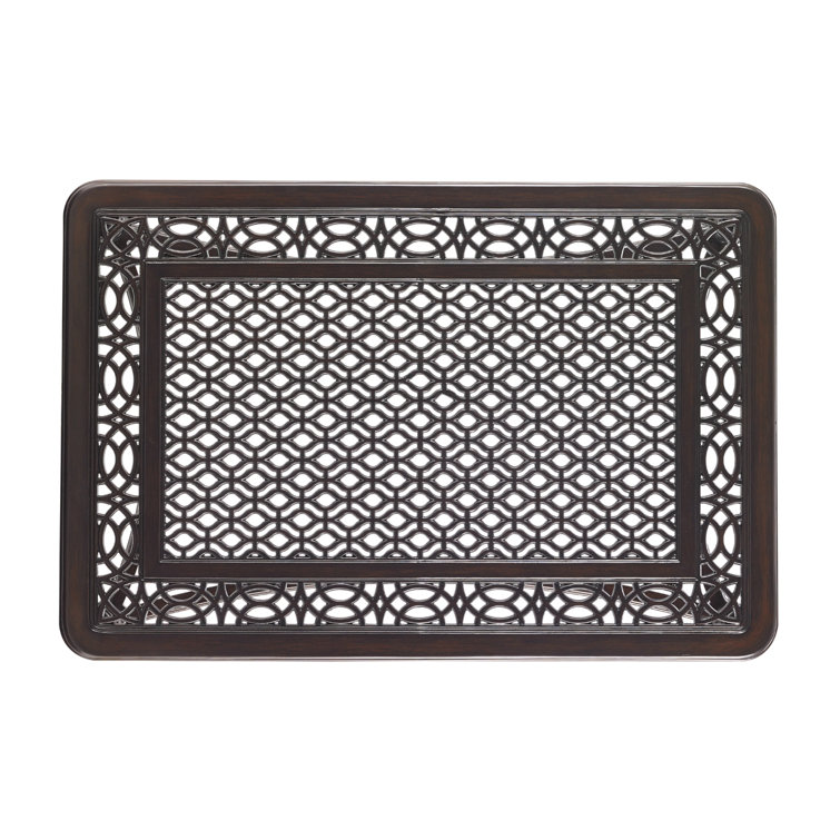 Royal Kahala Dark Brown Mahogany Rectangular Cocktail Table