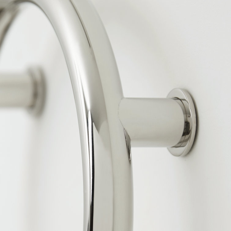 13.25'' Polished Stainless Steel Round Grab Bar