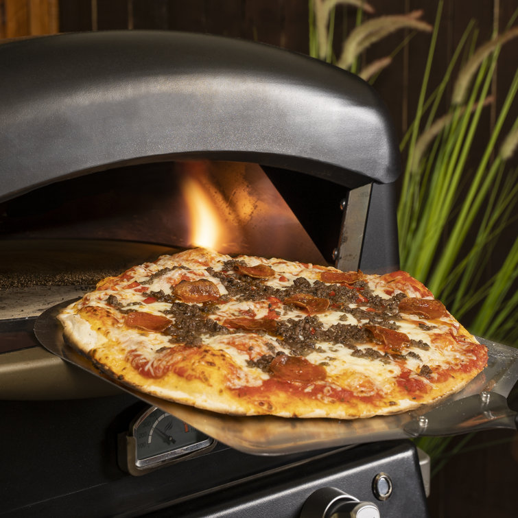 12" Aluminum Pizza Peel with Heat Resistant Handle