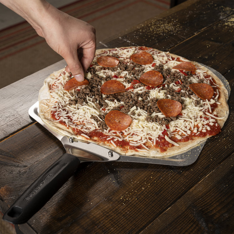 12" Aluminum Pizza Peel with Heat Resistant Handle
