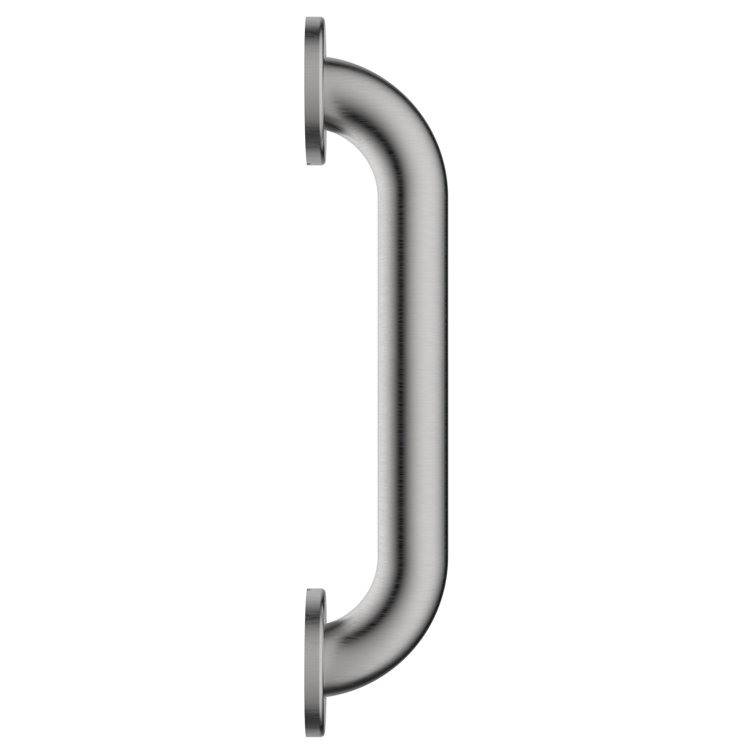 12-Inch Polished Stainless Steel Safety Grab Bar