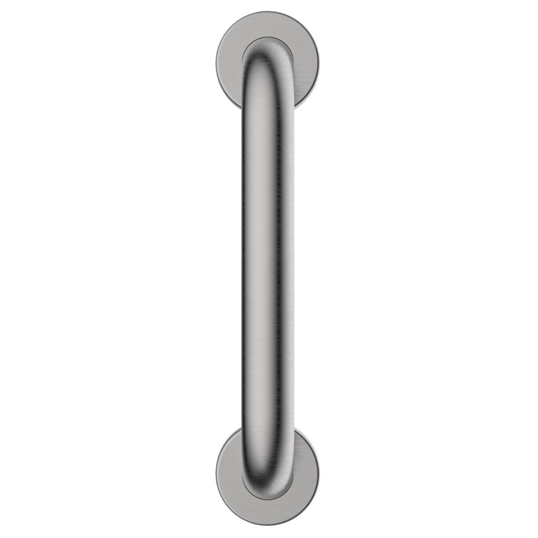 12-Inch Polished Stainless Steel Safety Grab Bar