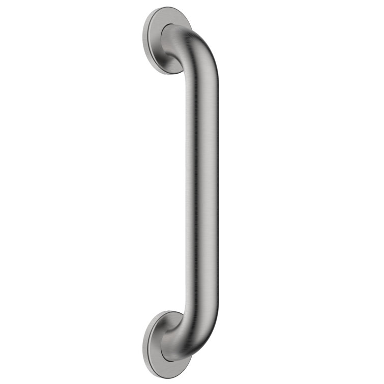 12-Inch Polished Stainless Steel Safety Grab Bar