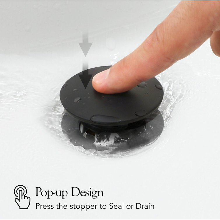 Matte Black Stainless Steel Single Handle Bathroom Faucet