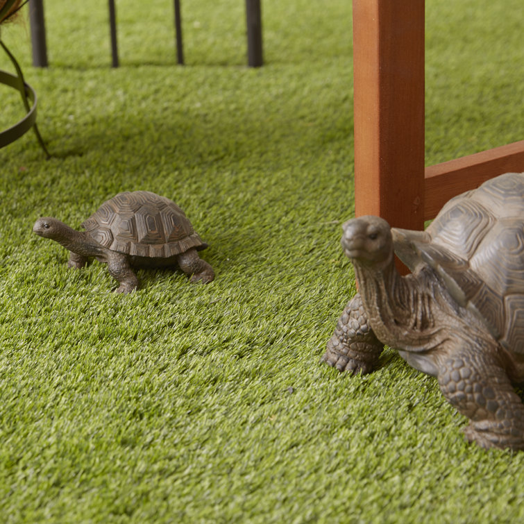 Weather-Resistant Resin Tortoise Family Garden Statues