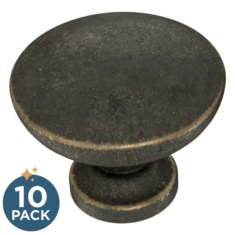 Fulton 1-3/16" Round Brushed Nickel Cabinet Knob