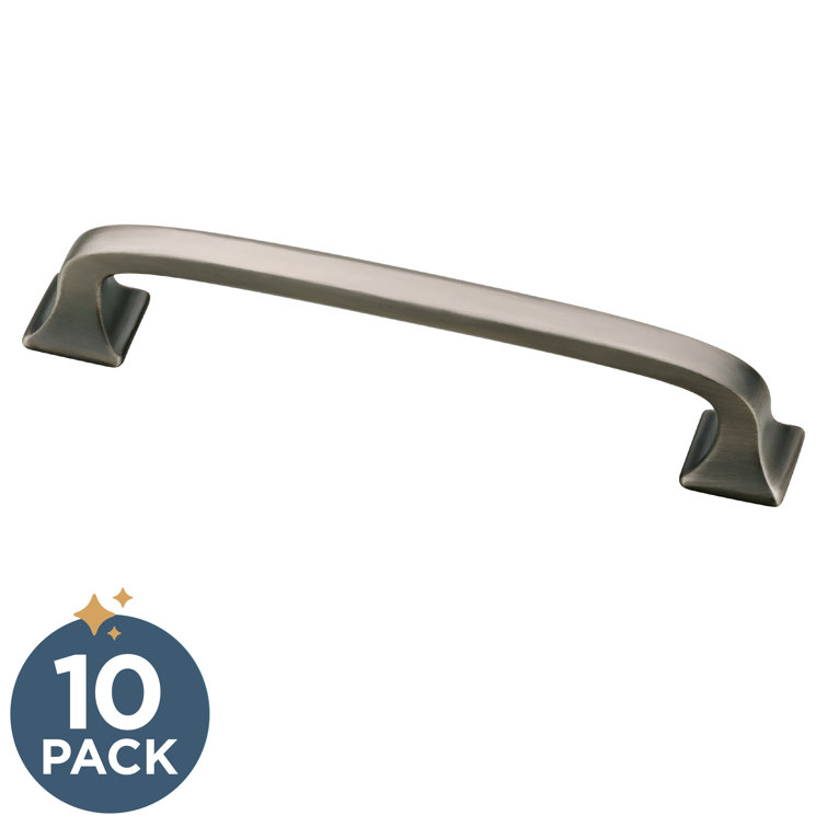 Brushed Nickel 4.63" Cabinet Bar Pulls with Mounting Hardware