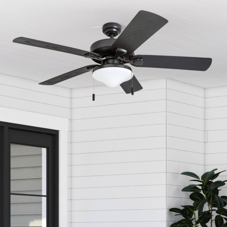 Belmar 52" Bronze Ceiling Fan with LED Light