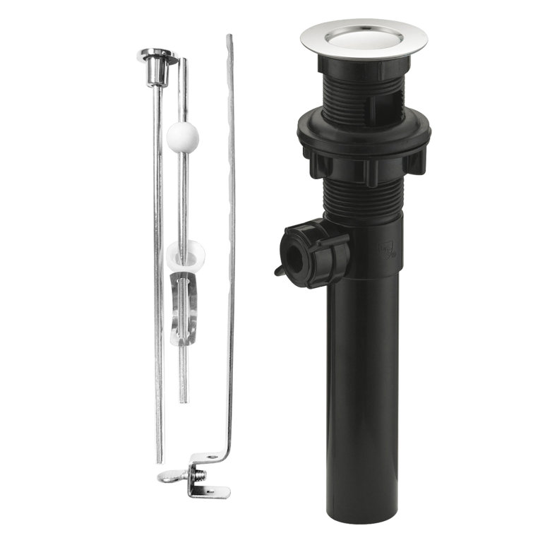 Polished Chrome Double Handle Low Arc Bathroom Faucet