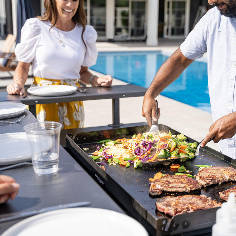 Blackstone 36" Stainless Steel 4-Burner Propane Griddle Table