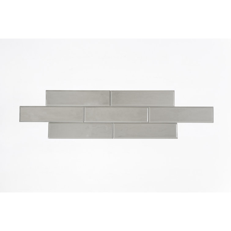 Greige Gloss 3x12 Ceramic Subway Wall Tile
