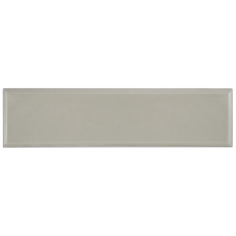 Greige Matte 3x12 Ceramic Subway Wall Tile