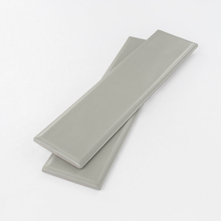 Greige Matte 3x12 Ceramic Subway Wall Tile