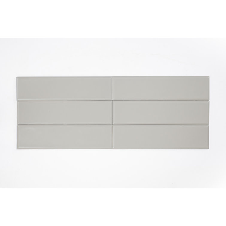 Greige Matte 3x12 Ceramic Subway Wall Tile