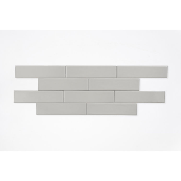 Greige Matte 3x12 Ceramic Subway Wall Tile