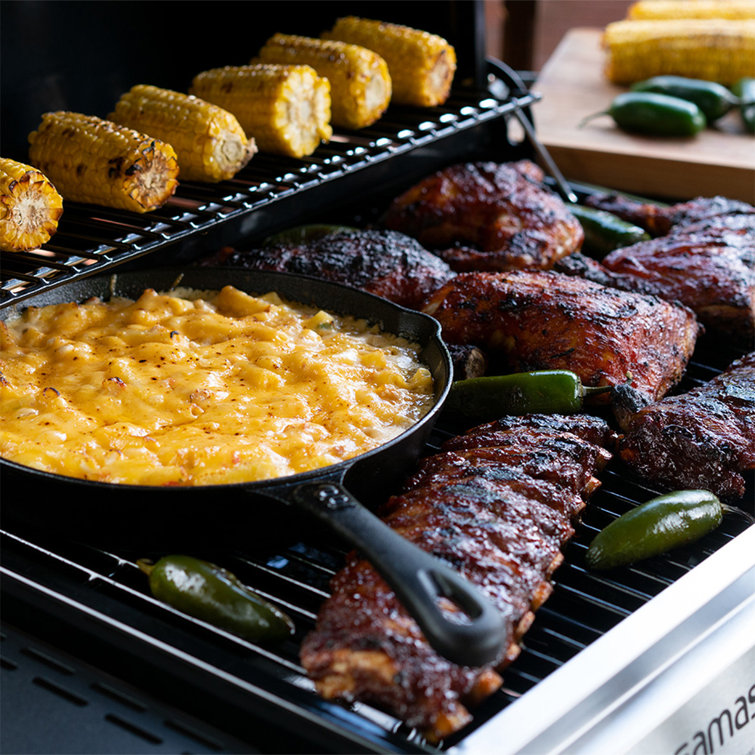 Megamaster 3-Burner Black and Silver Propane Gas Grill