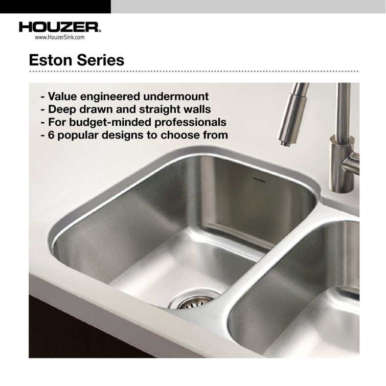 32-Inch Stainless Steel Undermount Single Bowl Kitchen Sink