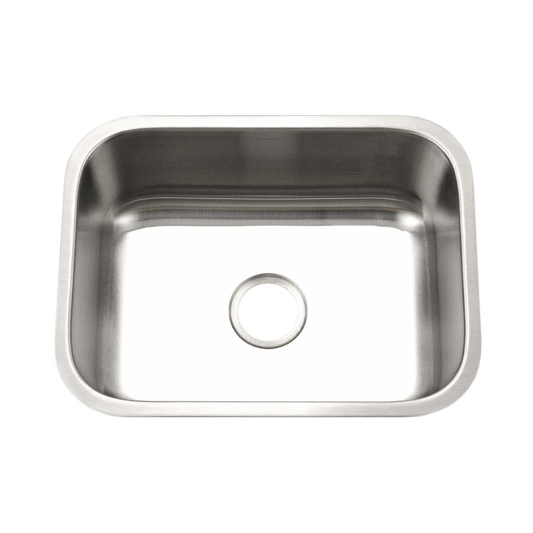 Eston 19" Stainless Steel Undermount Single Bowl Kitchen Sink