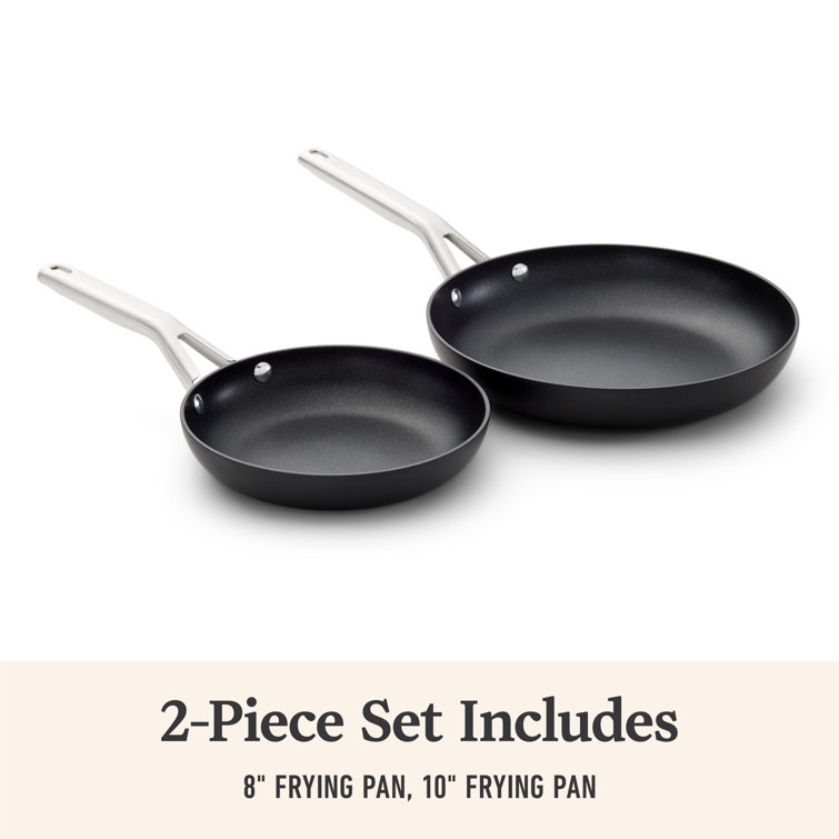 Calphalon Hard-Anodized Nonstick Aluminum Fry Pan Set