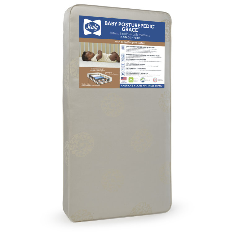 Sealy Baby Posturepedic Grace 2-Stage Hybrid Crib Mattress