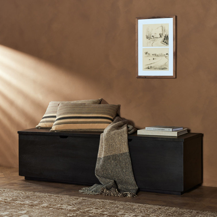 Duncan Modern Reclaimed Fruitwood 63'' Spacious Trunk