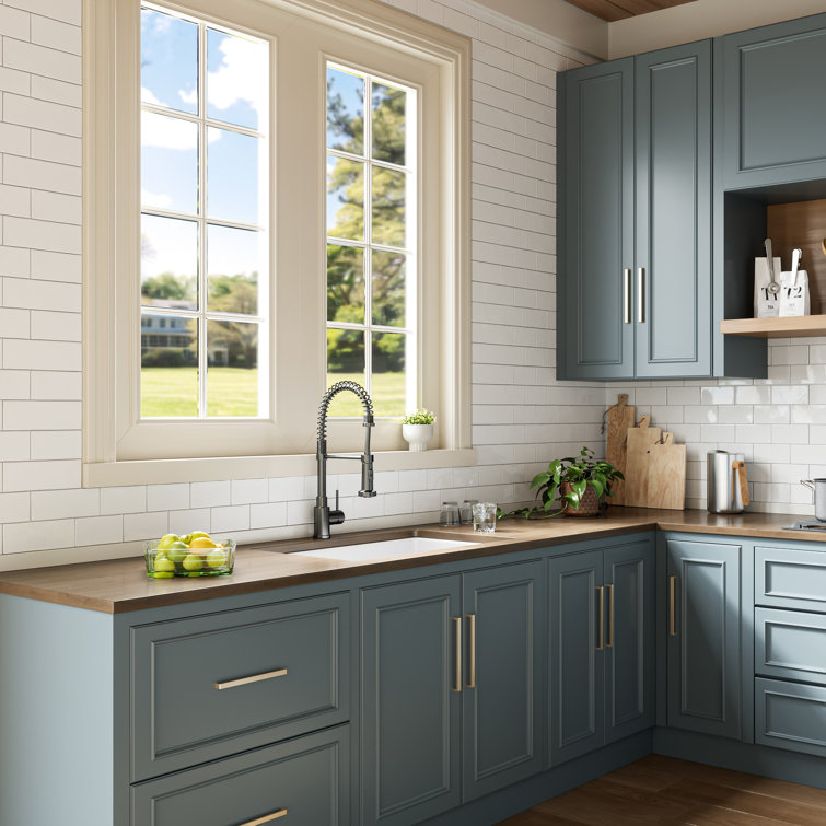 White Fireclay 32 in. Single Bowl Drop-In Kitchen Sink