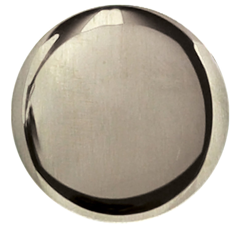 Stainless Steel Round Toe Touch Tub Drain Assembly