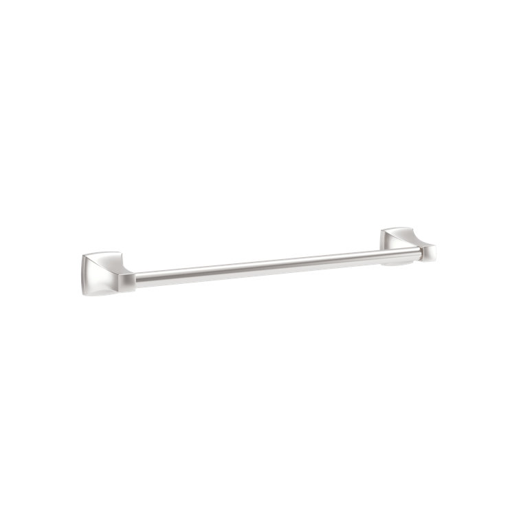 Satin Nickel 24" Wall Mounted Bathroom Towel Bar