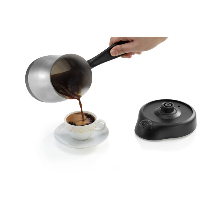 Arzum Stainless Steel Turkish Coffee Maker with Auto Shut-Off