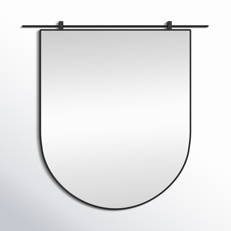 Artisan Gold Rectangular Wood Wall Mirror, 48" x 50"