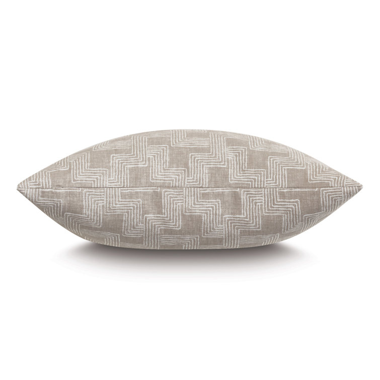 Odom Sand Maze Square Polyester Blend Decorative Pillow