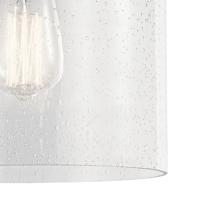Winslow Olde Bronze Glass Semi Flush Mount Light