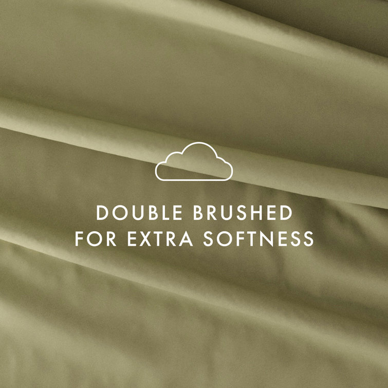 Sage Twin XL Deep Pocket Microfiber Sheet Set