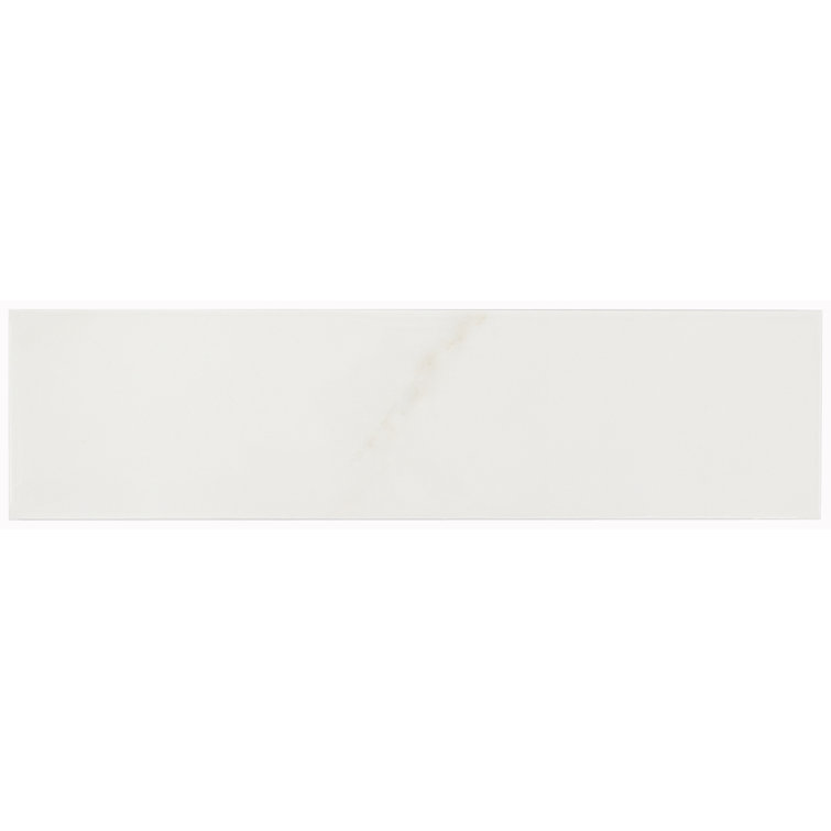 Blanco Gloss 3x12 Ceramic Subway Wall Tile