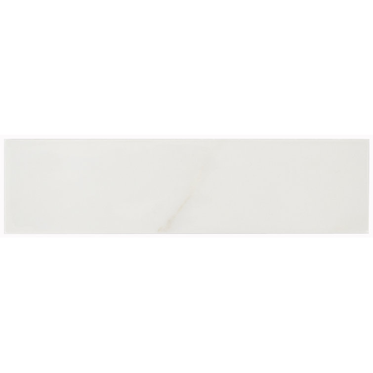 Blanco Gloss 3x12 Ceramic Subway Wall Tile