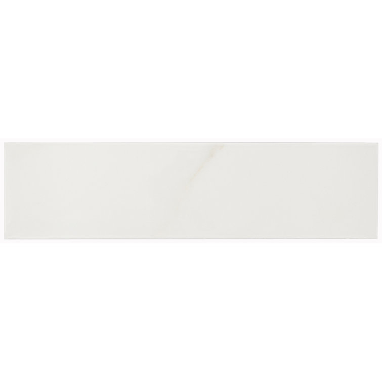 Blanco Gloss 3x12 Ceramic Subway Wall Tile