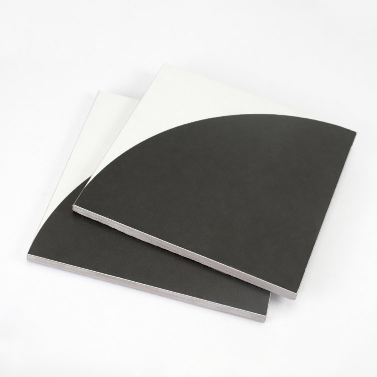 Luna 8x8 Domino Matte Geometric Porcelain Tile