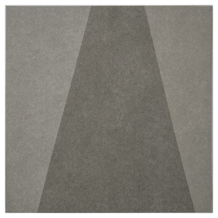 Gray Geometric Matte Porcelain 8x8 Wall Tile