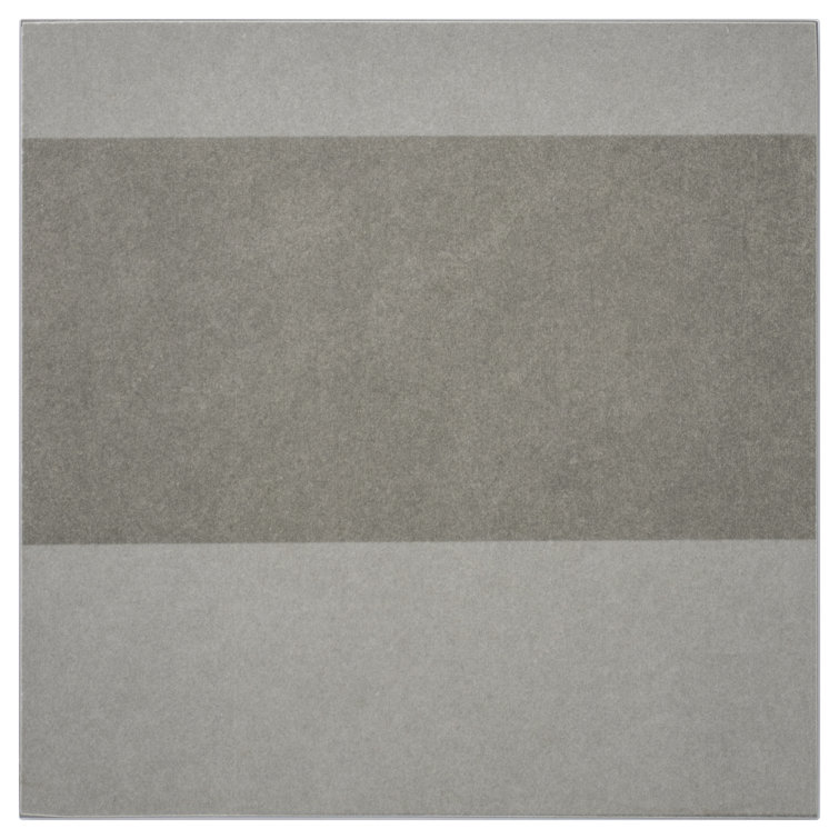Gray Geometric Matte Porcelain 8x8 Wall Tile